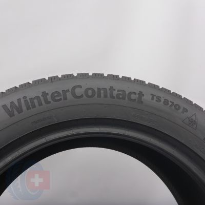 3. 235 55 18 1xCONTINENTAL 235/55 R18 100H WinterContact TS 870 P SEAL Winterreifen 2022 7mm