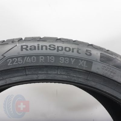 6.  225 40 19 2x UNIROYAL 225/40 R19  93Y XL RainSport 5 Sommerreifen 2021 Ungebraucht  