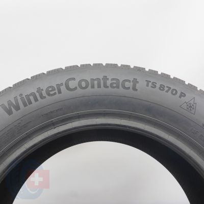 6. 225 55 16 4x CONTINENTAL 225/55 R16  99H XL WinterContact TS 870 P Winterreifen 2022/24 VOLL  6. 225 55 16 4x CONTINENTAL 225/55 R16  99H XL WinterContact TS 870 P Winterreifen 2022/24 VOLL