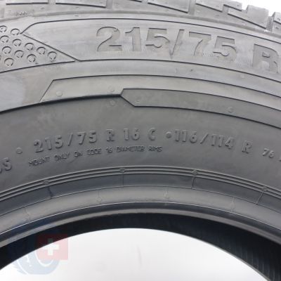 6.  215 75 16C 2x CONTINENTAL 215/75 R16C 116/114R ContiVanContact 100 Sommerreifen 2019 Ungebraucht  