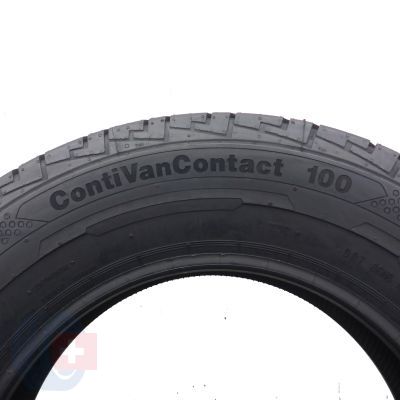 6. 195 75 16C 4x CONTINENTAL 195/75 R16C 107/105R ContiVanContact 100  Sommerreifen 2022 VOLL WIE NEU 