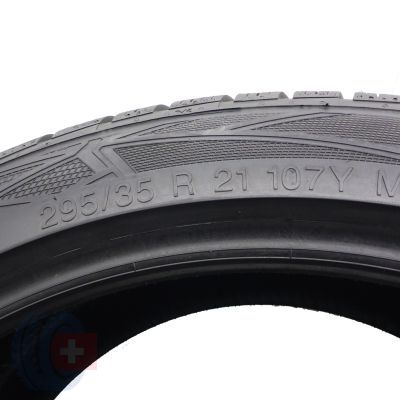 6. 295 35 21 2x VREDESTEIN 295/35 R21 107Y XL Wintrac Pro + Winterreifen 2023, 2024 WIE NEU 7,4-8mm