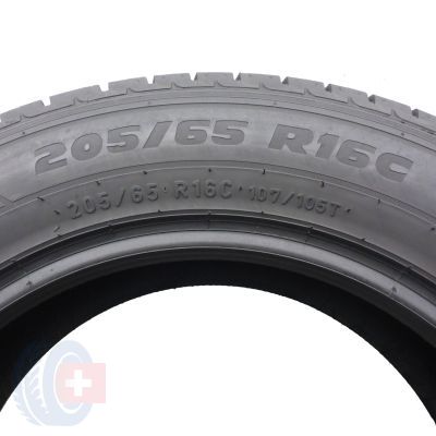 5. 205 65 16C 4x PIRELLI 205/65 R16C 107/105T Carrier Sommerreifen 2018 WIE NEU 8,5-9mm