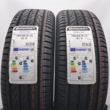 3. 195 65 15 4x CONTINENTAL 195/65 R15 91V UltraContact Sommerreifen 2022 Ungebraucht  