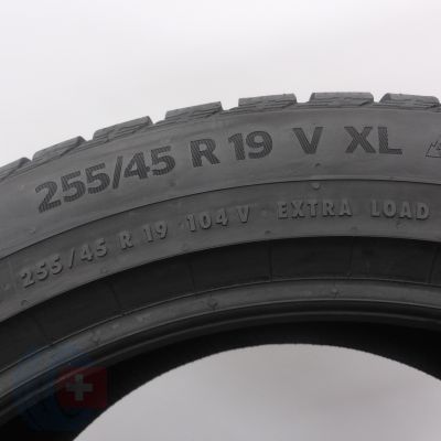 5. 255 45 19 2x CONTINENTAL 255/45 R19 104V XL WinterContact TS860S T0 Silent Winterreifen 2023, 2024 6-7mm