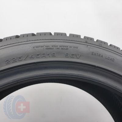 7. 225 45 19 4x DUNLOP 225/45 R19  96V XL Winter Sport 5 Winterreifen 2024 9,2-9mm WIE NEU