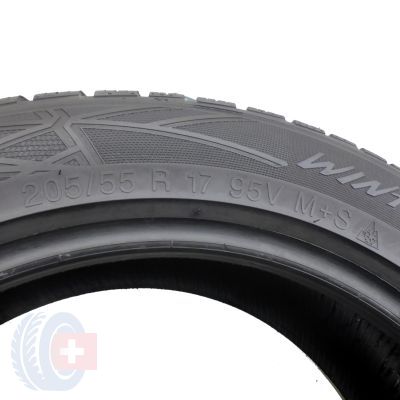 6. 2 x VREDESTEIN 205/55 R17 95V XL Wintrac PRO Winterreifen 2018   6.8mm  WIE NEU 