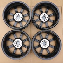 10. 4 x Alufelgen 15 Dacia Nissan Renault 4x100 5,5J Et45 Borbet WIE NEU Sandero Micra Laguna