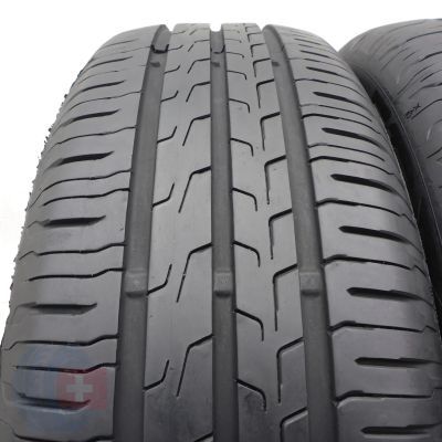 2. 2 x CONTINENTAL 185/65 R15 88H EcoContact 6 Sommerreifen 2022 5.8mm