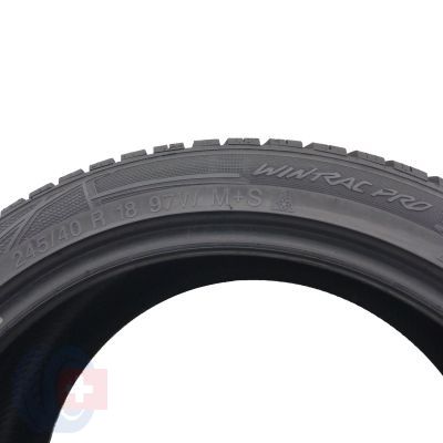8. 245 40 18 4x VREDESTEIN 245/40 R18 97V XL Wintrac Pro 2018/22 Winterreifen 5,8-6,2mm