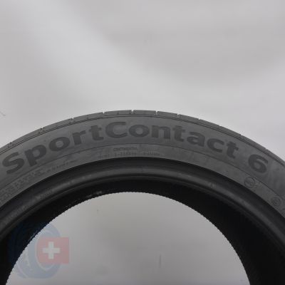 5. 265 45 20 2x CONTINENTAL 265/45 R20 108Y XL SportContact 6 M01 Sommerreifen  2018 5,5mm 