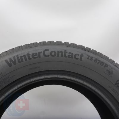 4. 225 65 17 1x CONTINENTAL 225/65 R17 106H XL WinterContact TS 870 P Winterreifen 2022 9mm