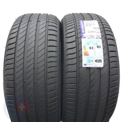 225 45 17 2x MICHELIN 225/45 R17 94W XL Primacy4 Sommerreifen 2018 WIE NEU VOLL
