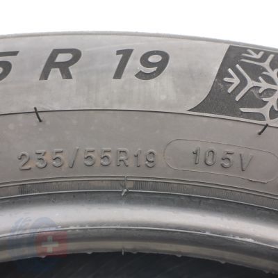 5. 235 55 19 2x MICHELIN 235/55 R19 105V XL PilotAlpin 5 SUV Winterreifen 2022 7-7,2mm