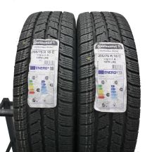5. 205 75 16C 4x CONTINENTAL 205/75 R16C 113/111R VanContact Winter Winterreifen 2023 WIE NEU VOLL