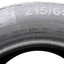 6.  215 65 16 2x CONTINENTAL 215/65 R16  98V ContiEcoContact 5 A0 Sommerreifen 2021 VOLL WIE NEU
