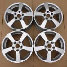 4 x Alufelgen 16 CHRYLSER HONDA HYUNDAI MAZDA MITSHUBISHI 5x114,3 6,5J Et45 Tuscon Sebring