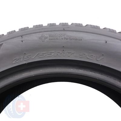 3. 215 55 17 1x HANKOOK 215/55 R17 98V XL Winter I Cept RS3 W462 Winterreifen 2023 WIE NEU 7,8mm