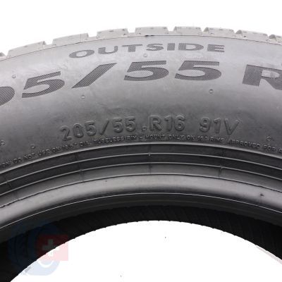 2. 205 55 16 1x PIRELLI 205/55 R16 91V Cinturato P7 Sommerreifen 2022 WIE NEU VOLL 
