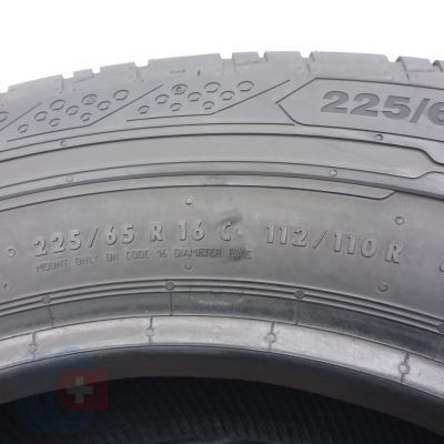 5. 225 65 16C 4x CONTINENTAL 225/65 R16C 112/110R ContiVanContact 200 Sommerreifen 2019 8,2-9,2mm