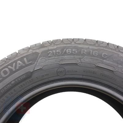 5. 215 65 16C 4x UNIROYAL 215/65 R16C 109/107T Rain Max 3 Sommerreifen 2019/23 5,5-6,8mm