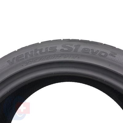 5. 225 45 17 4x HANKOOK 225/45 R17 91W Ventus S1 evo 2 K117 Sommerreifen 7-7,5mm 2022 Wie Neu