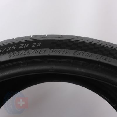 3. 335 25 22 1x MICHELIN 335/25 R22 105Y XL PilotSport 4S Sommerreifen 2023 5,5mm