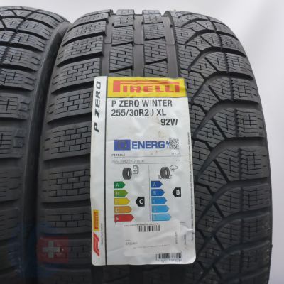 2. 255 30 20 2x PIRELLI 255/30 R20 92W XL P Zero Winter Winterreifen 2023 VOLL  WIE NEU 