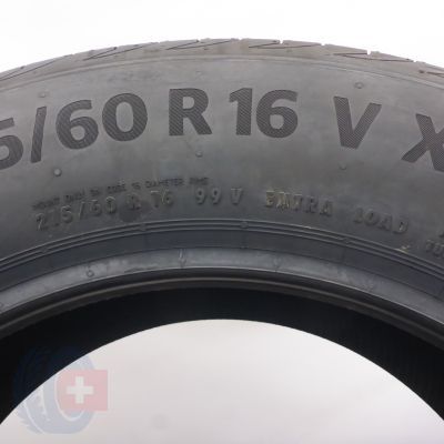 6. 215 60 16 2x CONTINENTAL 215/60 R16 99V XL PremiumContact 6 Sommerreifen 2022 VOLL 