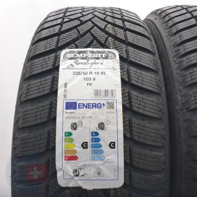 2.  235/50 R19 2x SEMPERIT 235/50 R19 103V XL Speed-Grip 5 Winterreifen 2024 VOLL WIE NEU 
