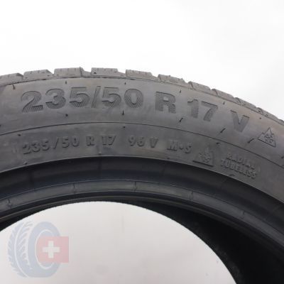 5. 235 50 17 2x CONTINENTAL 235/50 R17 96V WinterContact TS 850 P Demo Winterreifen 2020 Ungebraucht  