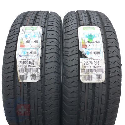 215 70 15C 2x NOKIAN 215/70 R15C 109/107S cLine Cargo Sommerreifen 2015 UNGEBRAUCHT