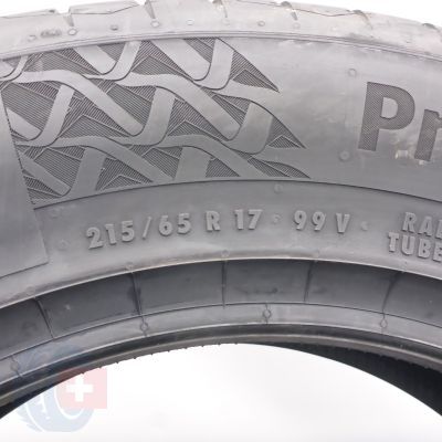 5. 215 65 17 4x CONTINENTAL 215/65 R17 99V PremiumContact 7 Sommerreifen 2023 VOLL