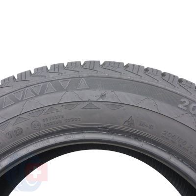 8. 205 65 16C 4x CONTINENTAL 205/65 R16C 107/105T Vanco Winter 2 Winterreifen 7,8-9mm 2018/23