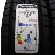 2. 245 65 17 4x CONTINENTAL 245/65 R17 111H XL CrossContact ATR Sommerreifen 2021 VOLL Wie Neu