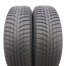 195 65 15 2x BRIDGESTONE 195/65 R15 91H Blizzak Lm001 Winterreifen 2019 6,8-7,5mm