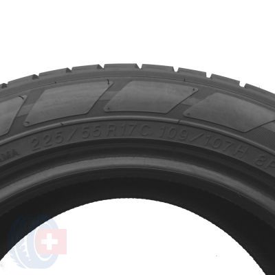 4. 2 x YOKOHAMA 225/55 R17C 109/107H BluEarth-Van RY55 Sommerreifen 2022 7,2-7,5mm