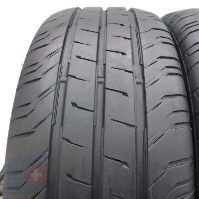 2. 2 x CONTINENTAL 225/55 R17 101V ContiVanContact 200 Sommerreifen Reinforced 6,8mm 2015, 2016 