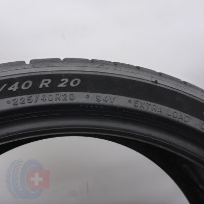6. 225 40 20 4x MICHELIN 225/40 R20 94V XL PilotSport EV Sommerreifen 2024 5,8-6mm