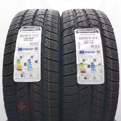 5. 225 65 16C 4x CONTINENTAL 225/65 R16C 112/110R VanContact Winter Winterreifen 2023 Ungebraucht  