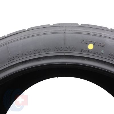 6. 265 40 19 4x YOKOHAMA 265/40 ZR19 102Y XL Advan A052 Sommerreifen 2021, 2023 WIE NEU VOLL