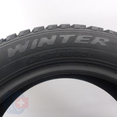 6.  185 55  15 4x PIRELLI 185/55 R15 82T Winter Cinturato Winterreifen 2021 Voll WIE NEU 