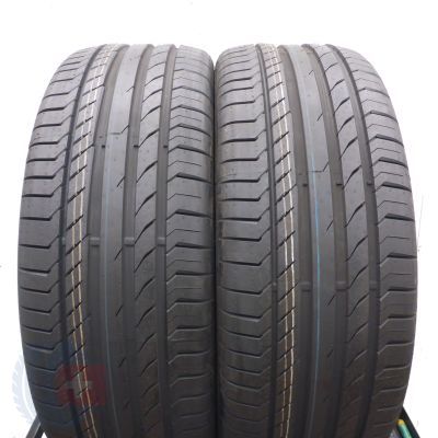 4. 4 x CONTINENTAL 255/60 R18 108Y ContiSportContact 5 SUV Sommerreifen 2019 WIE NEU VOLL