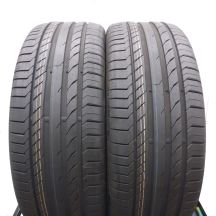 4. 4 x CONTINENTAL 255/60 R18 108Y ContiSportContact 5 SUV Sommerreifen 2019 WIE NEU VOLL