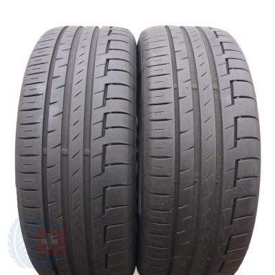 205 55 16 2x CONTINENTAL 205/55 R16 91V PremiumContact 6 Sommerreifen 6,5mm 2019