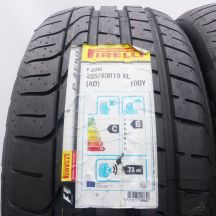 2. 255 40 19 4x PIRELLI 255/40 R19 100Y XL P Zero A0 Sommerreifen 2019 VOLL WIE NEU 