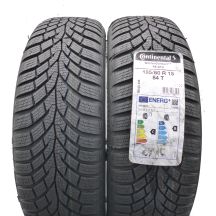 185 60 15 2x CONTINENTAL 185/60 R15 84T WinterContact TS870 Winterreifen  2022 VOLL WIE NEU 