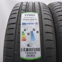 2. 235 55 19 2x NOKIAN 235/55 ZR19 105Y XL Powerproof 1 Sommerreifen 2023 VOLL WIE NEU 