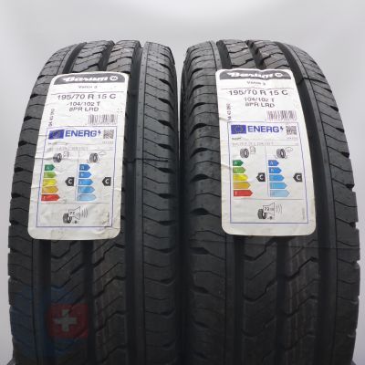 5. 195 70 15C 4x BARUM 195/70 R15C 104/102T Vanis3 Sommerreifen 2023 VOLL WIE NEU