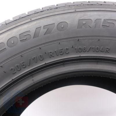5. 205 70 15C 2x PIRELLI 205/70 R15C 106/104R Carrier Sommerreifen 2019 VOLL WIE NEU  